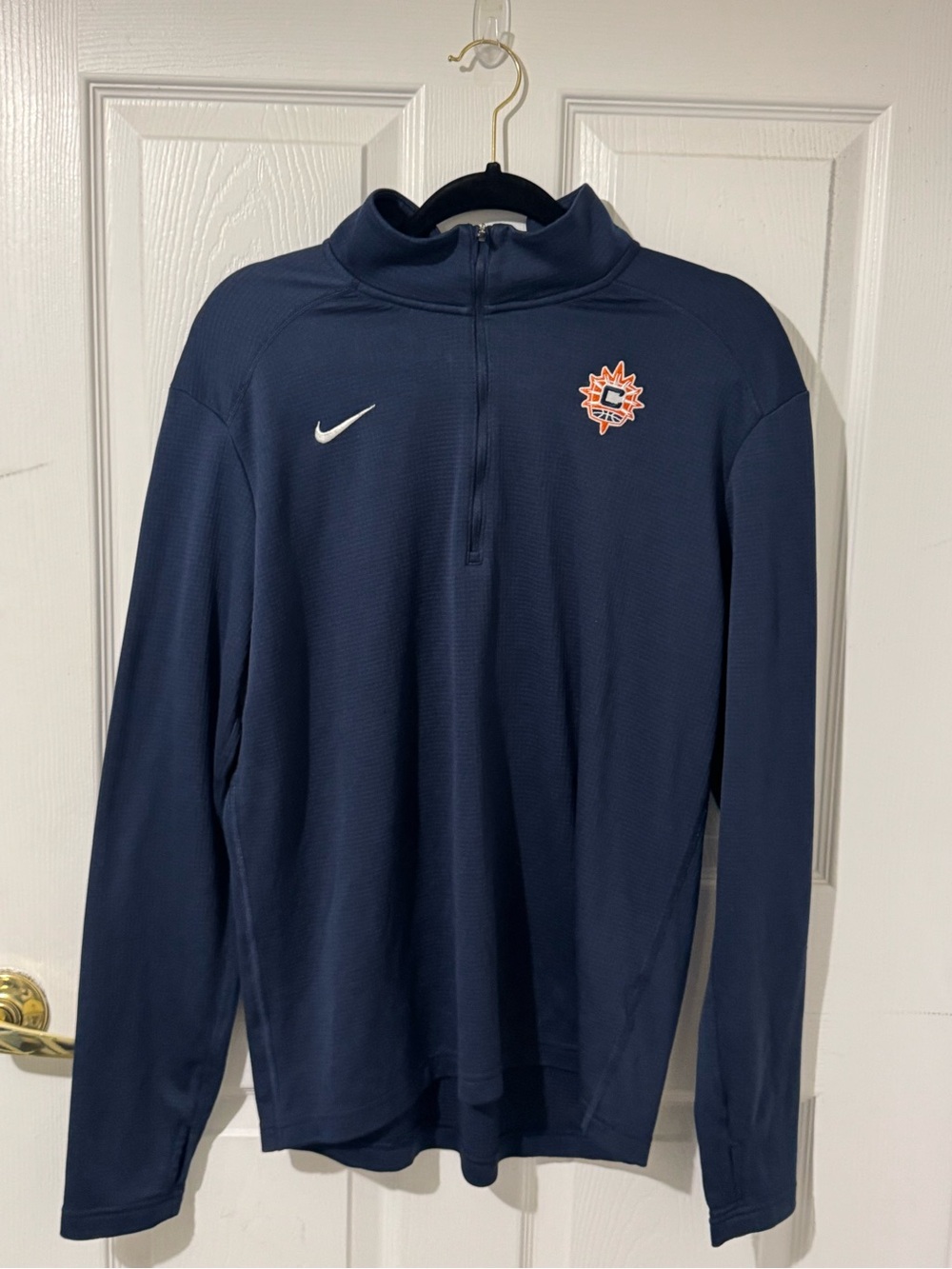 Connecticut Sun Nike Quarter-Zip Performance Pullover